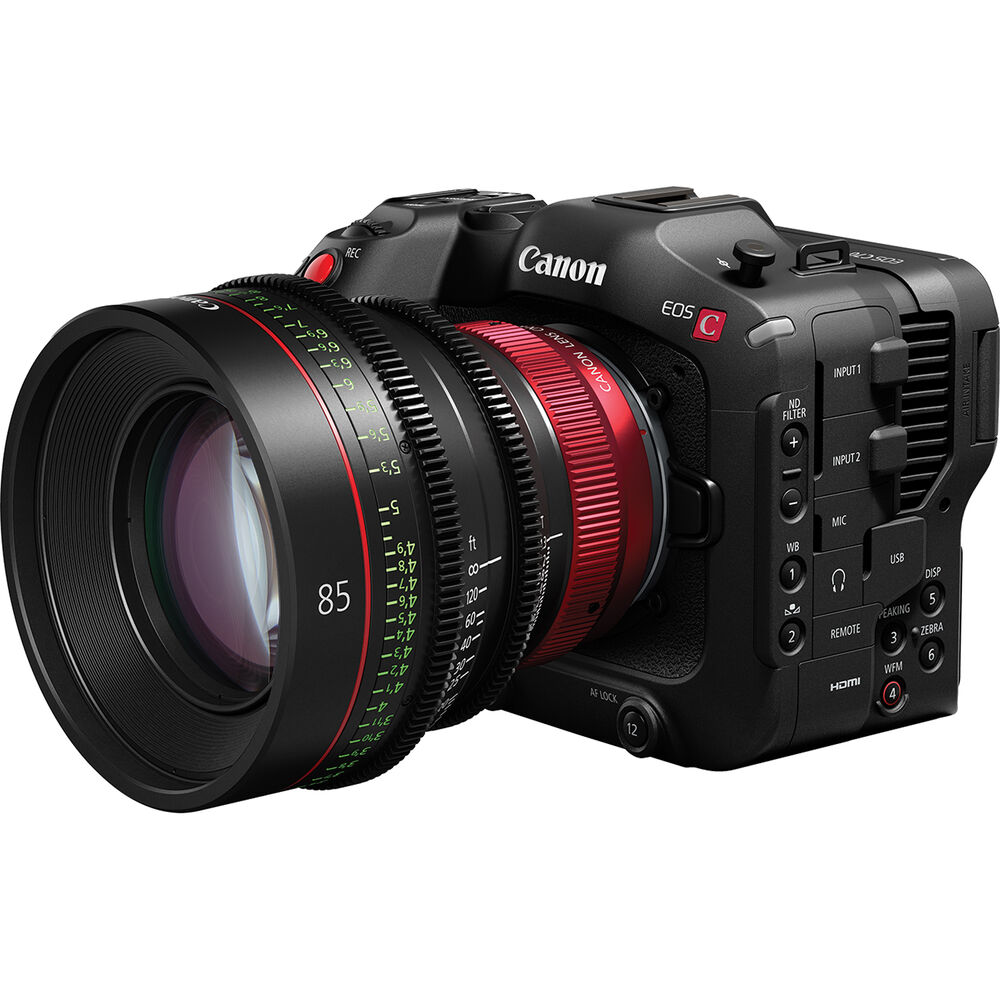 Canon CN-R 85mm T1.3 L F Cinema Prime Lens (Canon RF)