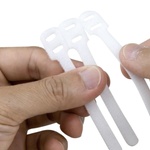 KUPO EZ Tie Petite (7pcs / Pack) - White