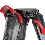 Sachtler flowtech 100 MS Carbon Fiber Tripod with Mid-Level Spreader & Rubber Feet