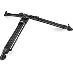 Manfrotto 526-1 Fluid Head with 645 FAST Twin Aluminum Tripod System with 2-in-1 Spreader & Bag