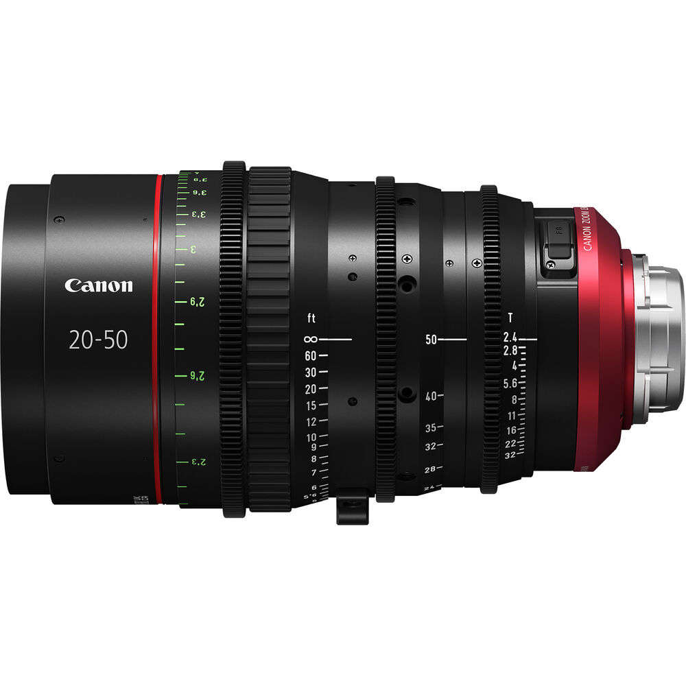 Canon CN-E 20-50mm Flex Zoom Wide-Angle Lens Kit for FF and S35 (PL + EF)