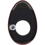 Bluestar Oval Long Viewfinder Eyecushion (Ultrasuede, Red)