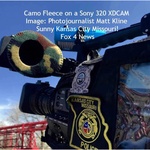 Bluestar Oval Large Viewfinder Eyecushion (Fleece, Gray)