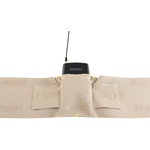 Viviana Extreme Waist Strap for Wireless Transmitter (Beige, Small )