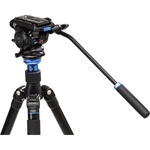 Benro A2883F Reverse-Folding Aluminum Travel Tripod with S4Pro Fluid Video Head