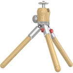 iFootage Timberpod Mini Tripod (Beech Wood, Silver)