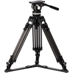 Benro BVX18 Carbon Fiber Pro Video Head and Tripod (39.6 lb Payload)