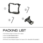 Tilta Full Camera Cage for Canon C70 (Black)