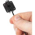 Bubblebee Industries Lav Concealer for Sony ECM-77 (Black)