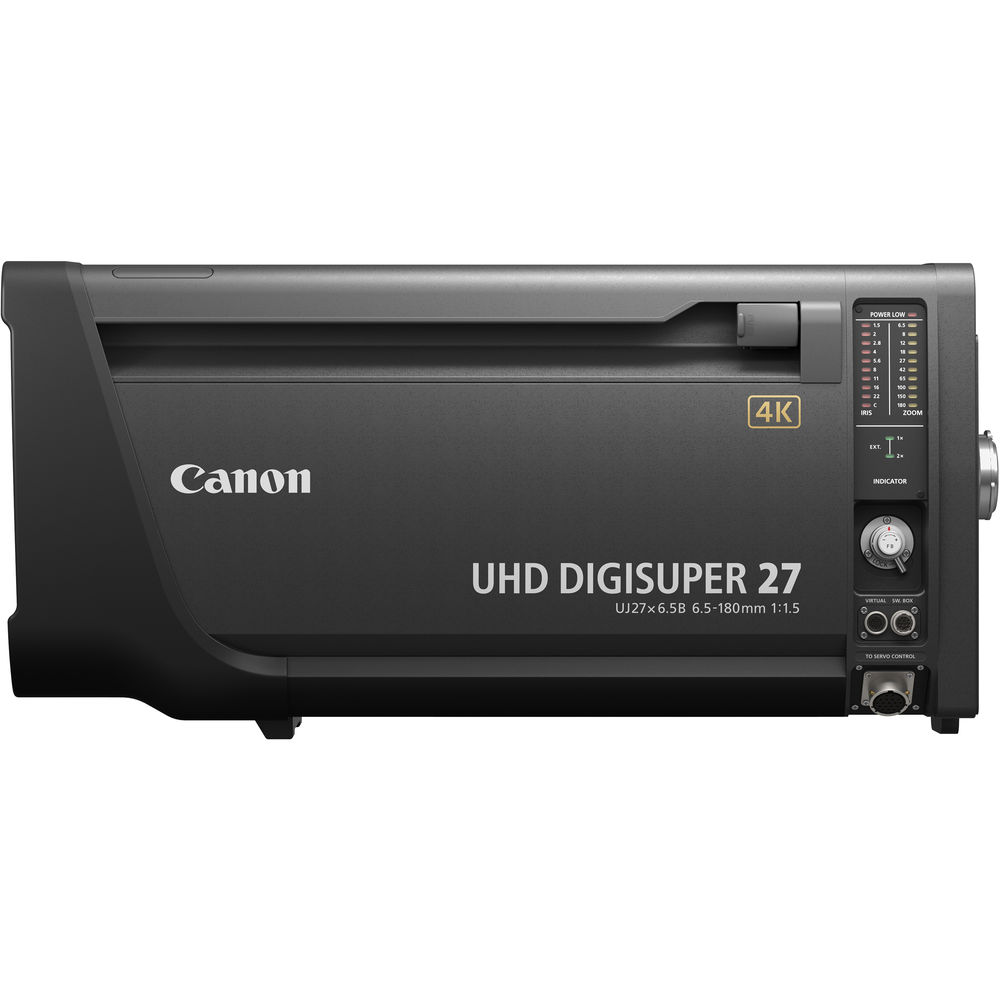 Canon UHD DIGISUPER 27 4K Studio Lens (Semi Servo)