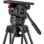 Sachtler Video 18 S2 Head System with ENG 2D Aluminum Tripod, Pan Bar & Dolly S