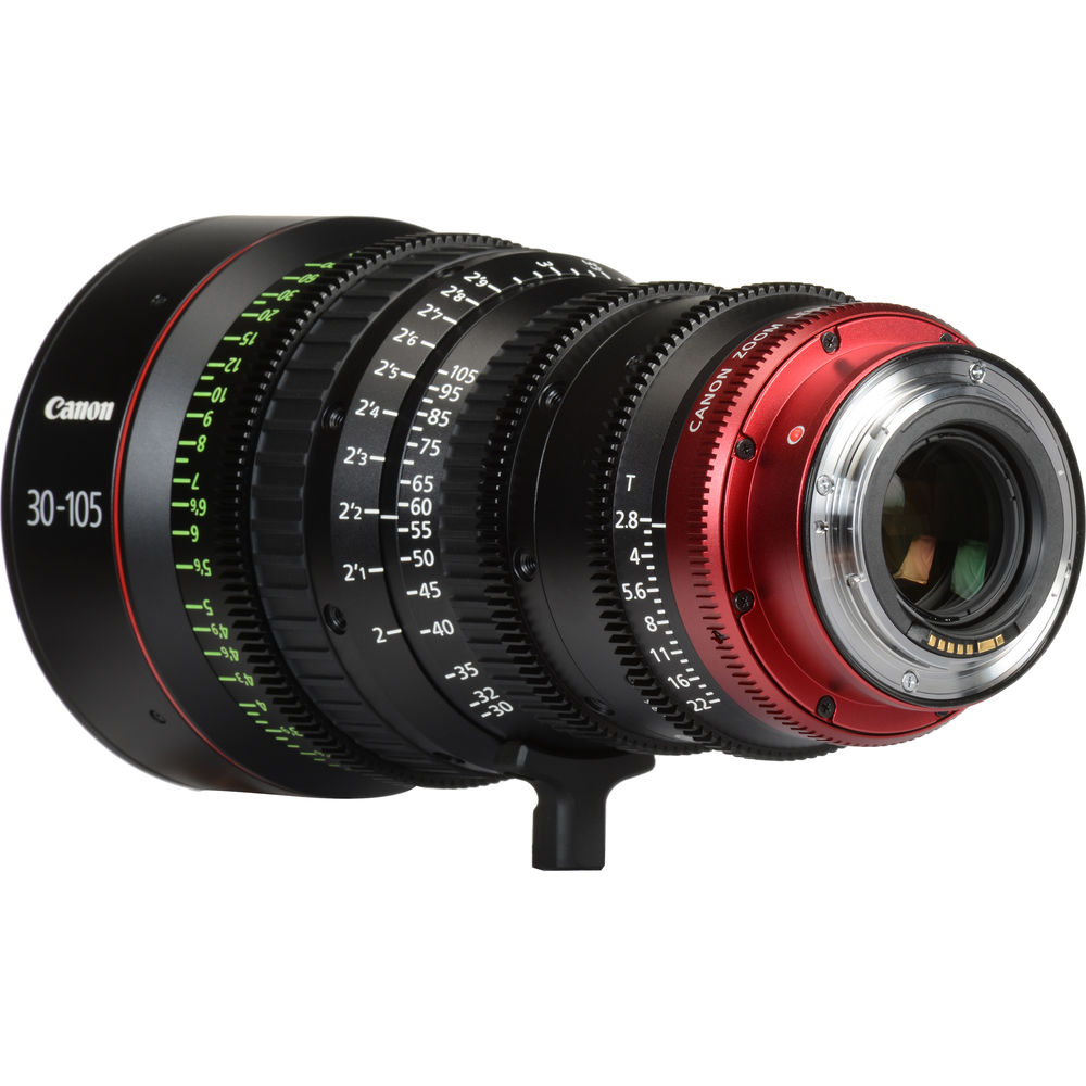 Canon CN-E 30-105mm T2.8 L S Telephoto Cinema Zoom Lens with EF Mount
