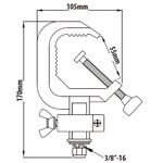 KUPO Aluminum Alloy Hook W/ Quick Release Locking Device