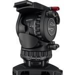 Sachtler aktiv6 Sideload Fluid Head with SpeedLevel & 3-Step Drag for Sachtler Tripods (75mm)