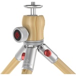 iFootage Timberpod Mini Tripod (Beech Wood, Silver)