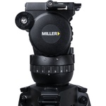Miller CX10 Sprinter II 1-Stage Alloy Tripod System with Mid-Level Spreader
