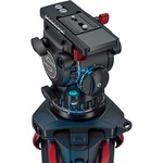 Sachtler System aktiv10T & flowtech 100 with Mid-Level Spreader