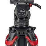 Sachtler System aktiv10T & flowtech 100 with Mid-Level Spreader