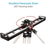 Proaim 2' Flyking Precision Camera Slider with 100mm Bowl Mount & Carrying Case