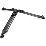 Manfrotto 526-1 Fluid Head with 645 FAST Twin Carbon Fiber Tripod System with 2-in-1 Spreader & Bag