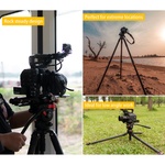 iFootage Gazelle TC9-Fastbowl Tripod with Komodo K7 Fluid Head Bundle