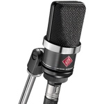 Neumann TLM 102 BK Studio Set Large-Diaphragm Cardioid Condenser Microphone with Shockmount (Black)