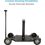 Proaim Quad Plus Doorway Dolly with Bazooka & 100mm Bowl Riser