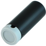 Cable Techniques Low-Profile Right-Angle Mini-XLR 3-Pin Male Connector with Adjustable Exit (Standard Outlet, Gray Cap)