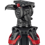 Sachtler System aktiv10T & flowtech 100 with Mid-Level Spreader