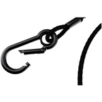 Litegear Safety Cable with Quick Release Spring Hook (Black, 30")