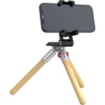 iFootage Timberpod Mini Tripod (Beech Wood, Silver)