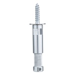 KUPO 16mm Baby Pin w/ Screw for Wood