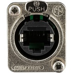 Neutrik NE8FDP - EtherCon Series RJ45 Feedthrough Receptacle (Silver)