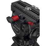 Sachtler aktiv6 Sideload Fluid Head with SpeedLevel & 3-Step Drag for Sachtler Tripods (75mm)