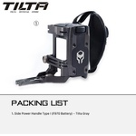 Tiltaing Side Power Handle Type I (F970, Tilta Gray)
