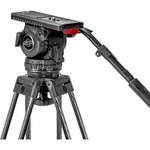 Sachtler Video 18 S2 Head System with ENG 2D Aluminum Tripod, Pan Bar & Dolly S