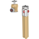 iFootage Timberpod Mini Tripod (Beech Wood, Silver)