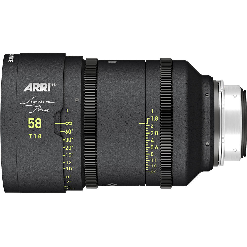 ARRI Signature Prime 58mm T1.8 Lens (Feet)