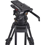 Miller CiNX 7 & HDC MB 1-Stage Aluminum Tripod System with Mitchell Base Adapter & Mid-Spreader