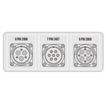 KUPO HB Connector For Arri 6K Line Female