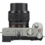 Sony a7C Mirrorless Camera with 28-60mm Lens (Silver)