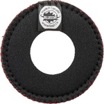 Bluestar Round Ultra Small Viewfinder Eyecushion (Ultrasuede, Red)