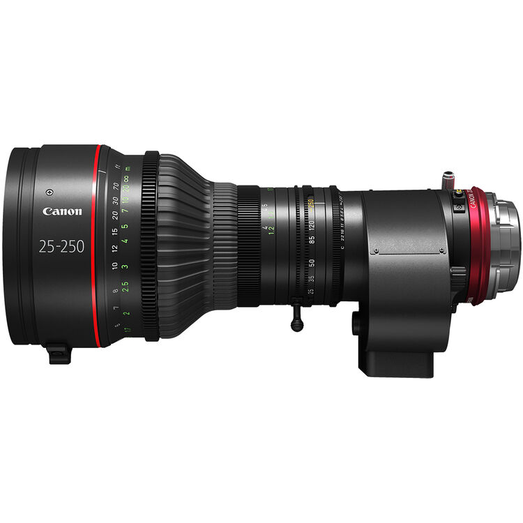 Canon CINE-SERVO 25-250mm T2.95 Lens with SS-41-IASD Servo Kit (ARRI PL)