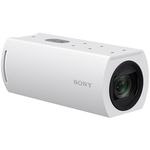 Sony Compact 4K60 Box-Style Remote Camera with 25x Optical Zoom (NDI License Key Code, White)