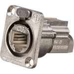 Neutrik CAT6A RJ45 Female Panel Connector with Shielded D-Shape Housing