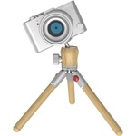 iFootage Timberpod Mini Tripod (Beech Wood, Silver)