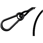 Litegear Safety Cable with Quick Release Spring Hook (Black, 30")