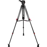 Cartoni Focus 8 Fluid Head with Red Lock Tripod System