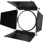 Litepanels 4-Leaf Rotating Barndoors for Studio X4 LED Fresnel Lights (10.6")