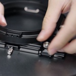 Tilta Dual Circular Filter Tray for Mirage Matte Box (95mm)